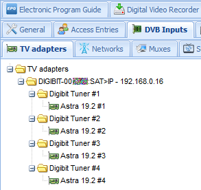 SAT>IP Tuners in TVHeadEnd